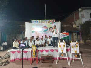 पाडळी खुर्द मतदारसंघाचा सर्वांगीण विकास करणार  : राजेंद्र सूर्यवंशी (कोगे प्रचार सभेमध्ये घड्याळ चिन्हासमोरील बटण दाबून विजयी करण्याचे  आवाहन ) 
